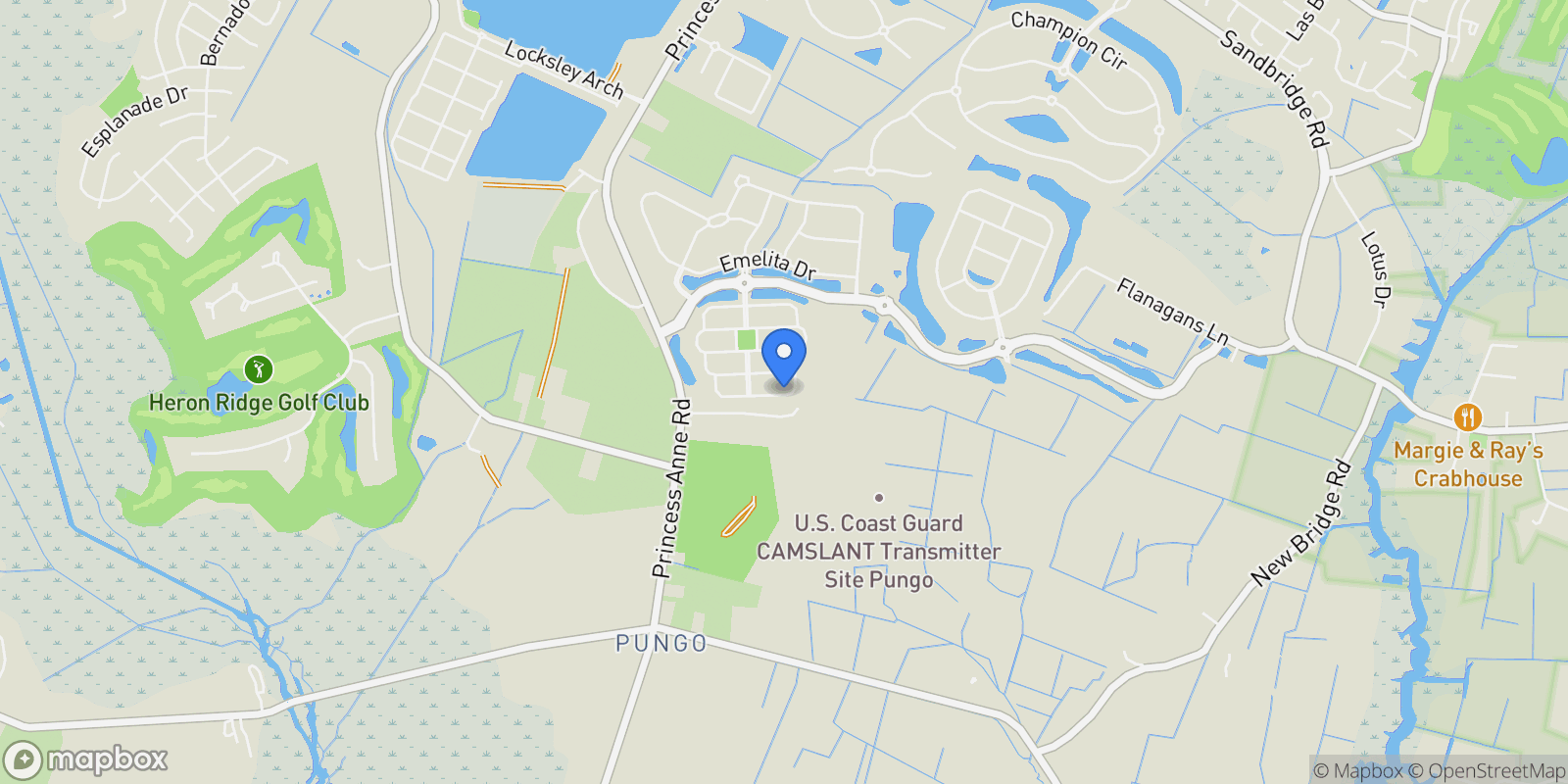 Map showing 1933 Quincy WAY, Virginia Beach, Virginia, United States.