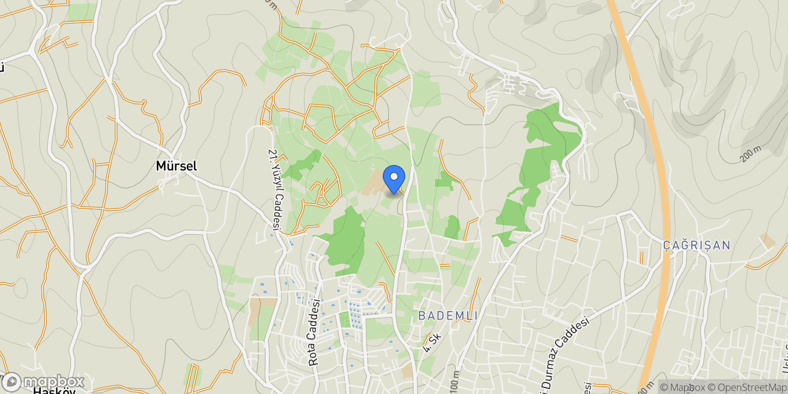 Map showing #B, mudanya, Bursa 16960, Bursa, Turkey.