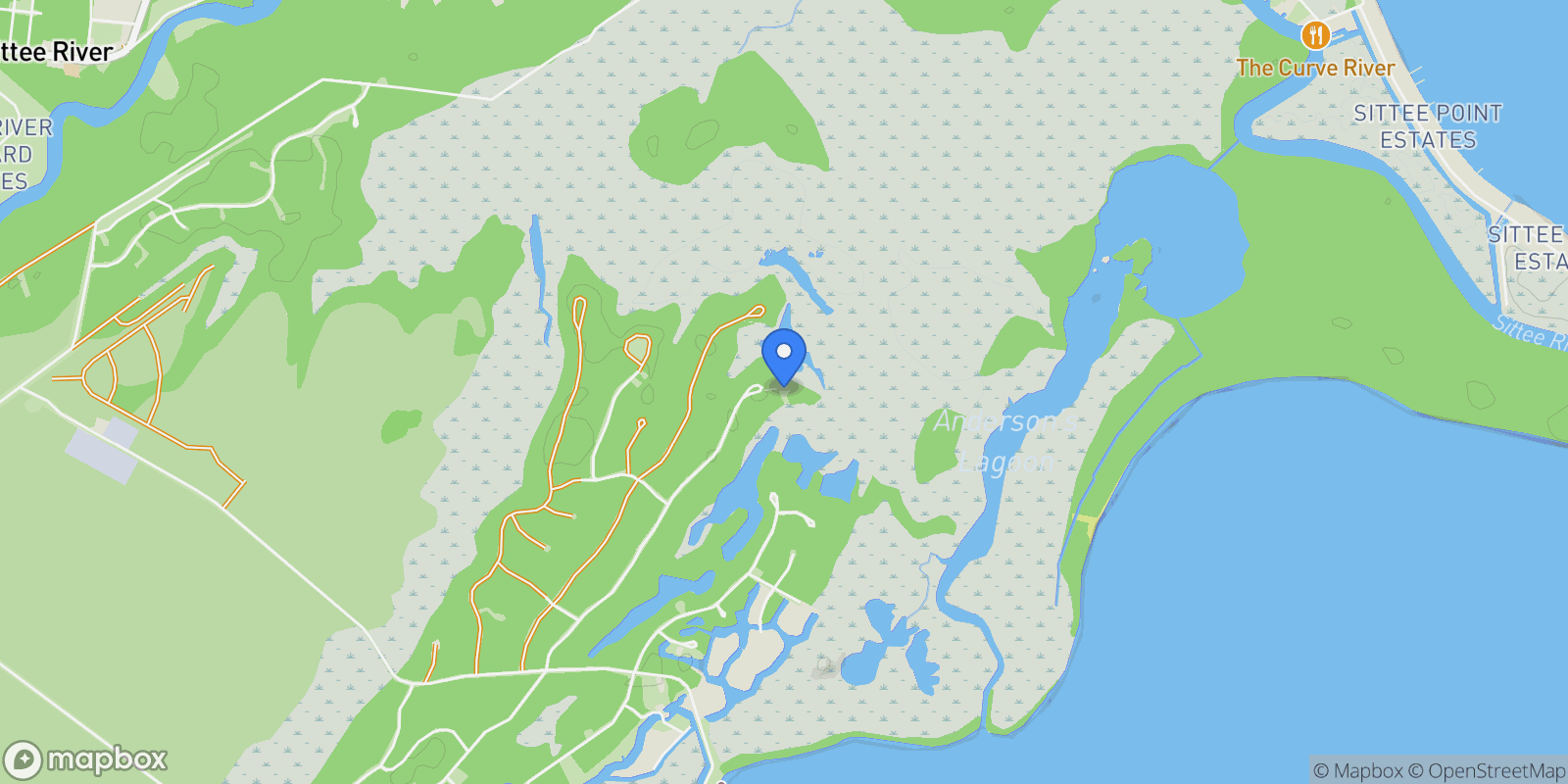 Map showing Lot No. 537, Red Rock, Freetown Area, Stann Creek District, Belize.