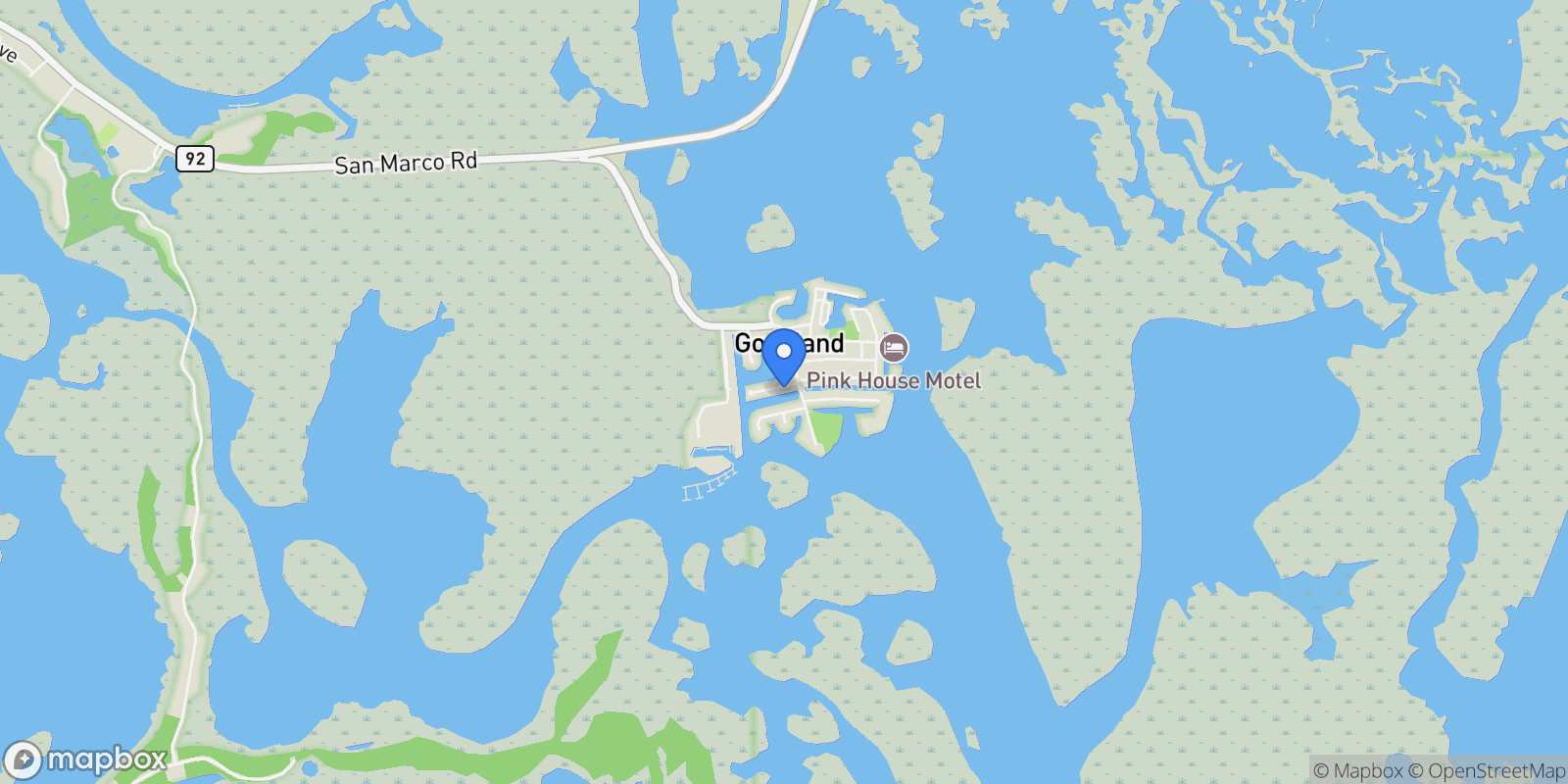 Map showing 566 Coconut Avenue, Marco Island, Florida, United States.