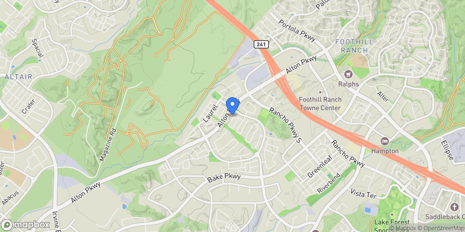 Map showing 11 Juniper, Lake Forest, CA 92630, Lake Forest, California, United States.