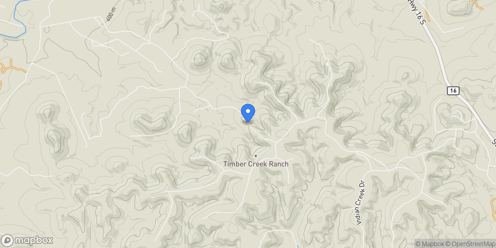 Map showing 411 Valley View, Pipe Creek, Texas, United States.