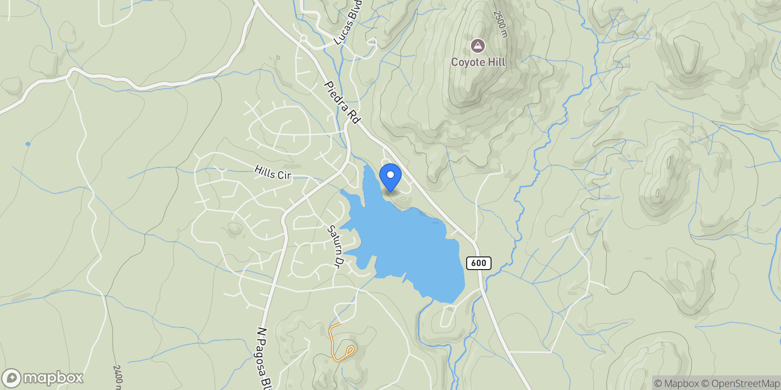 Map showing 148 Incline Circle, Pagosa Springs, Colorado, United States.