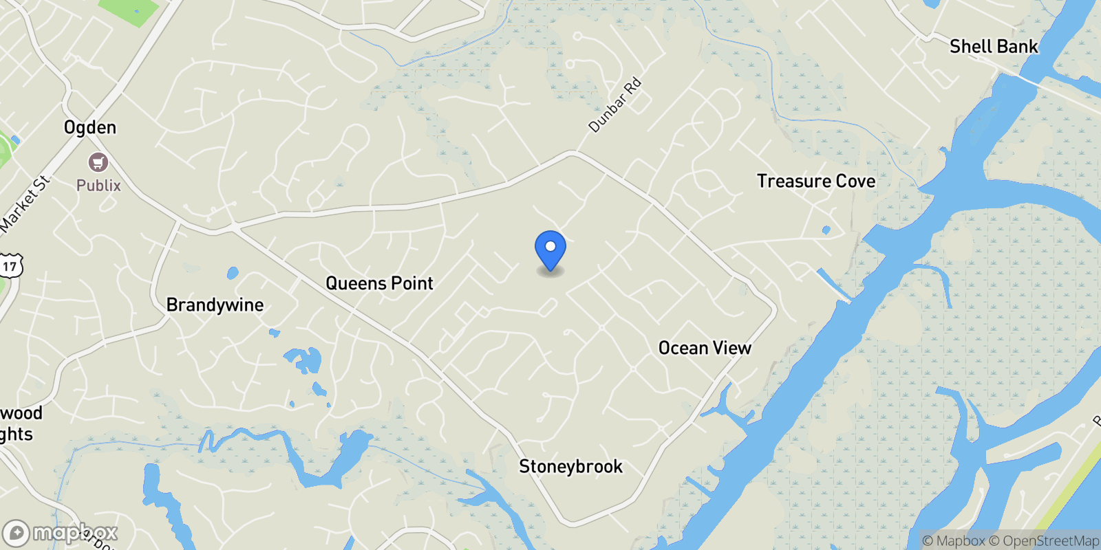 Map showing 804 Anchors Bend Way , Wilmington, NC 28411, Wilmington, North Carolina, United States.