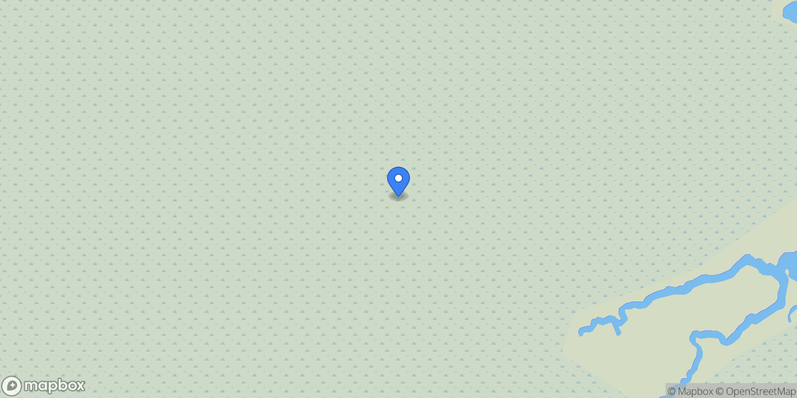 Map showing 77187 Sian Ka'an, Q.R., Mexico, Sian Ka'an, Quintana Roo, Mexico.