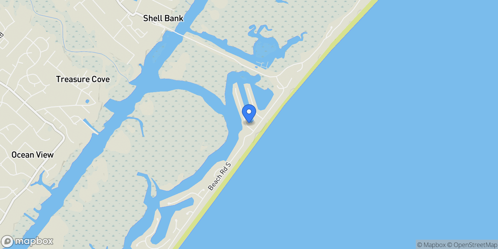 Map showing 4 Sandy Point , Wilmington, NC 28411, Wilmington, North Carolina, United States.