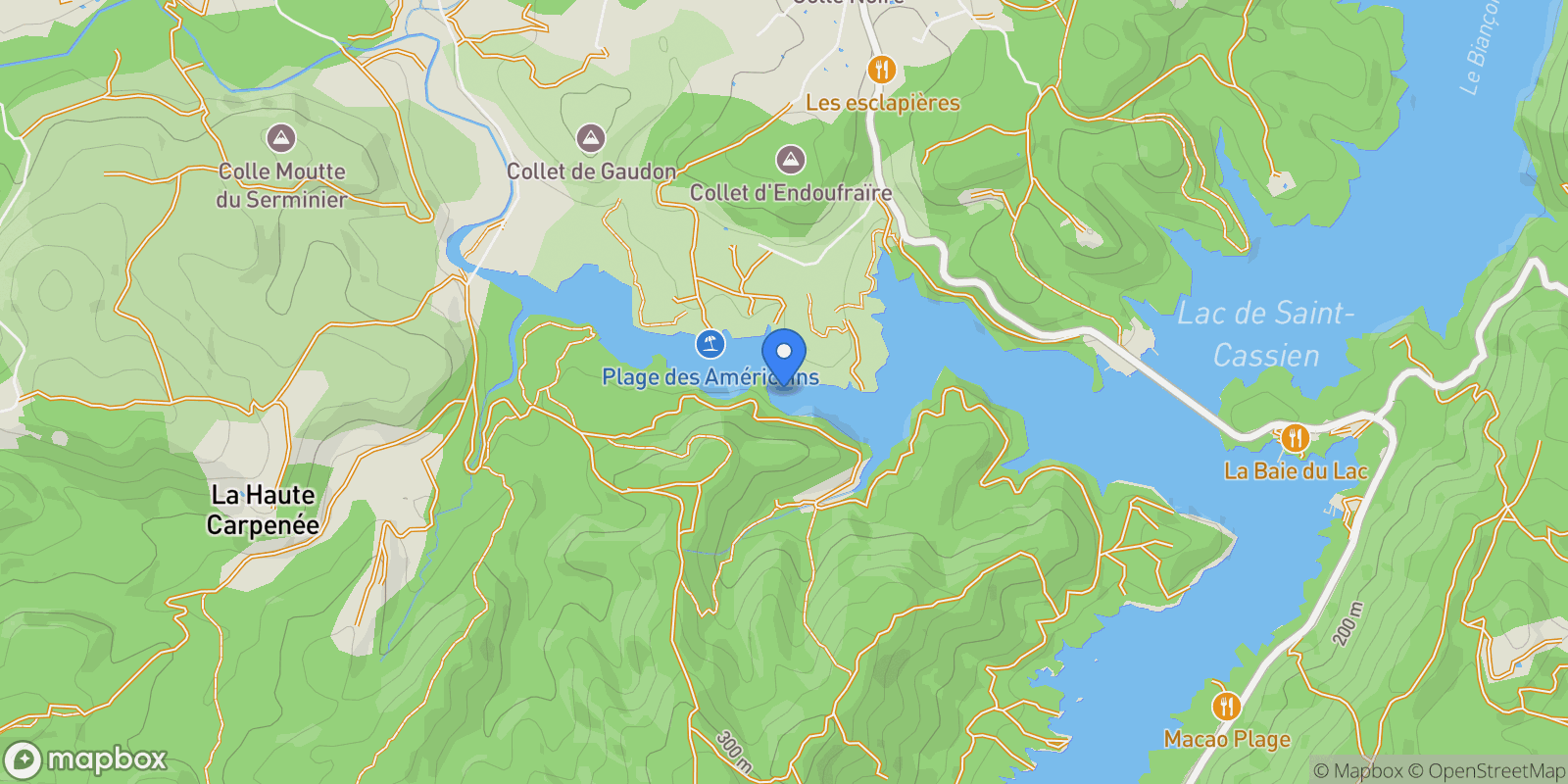 Map showing Montauroux, Provence-Alpes-Côte d'Azur, France.