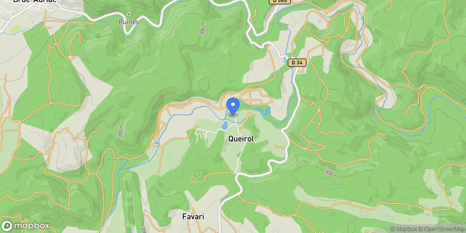 Map showing Châteauvert, Provence-Alpes-Côte d'Azur, France.