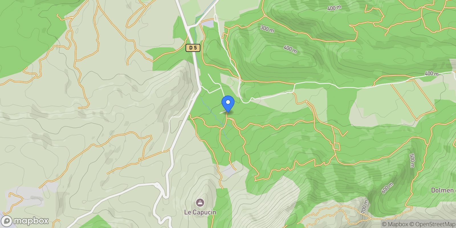 Map showing La Celle, Provence-Alpes-Côte d'Azur, France.