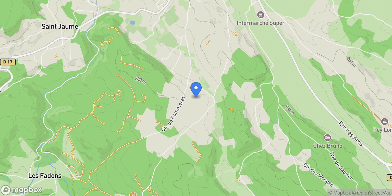 Map showing Lorgues, Provence-Alpes-Côte d'Azur, France.