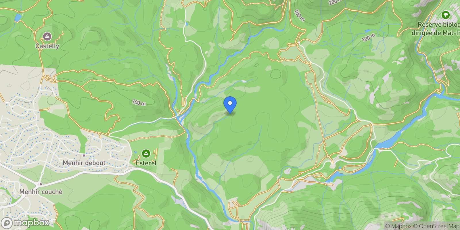 Map showing Saint-Raphaël, Provence-Alpes-Côte d'Azur, France.