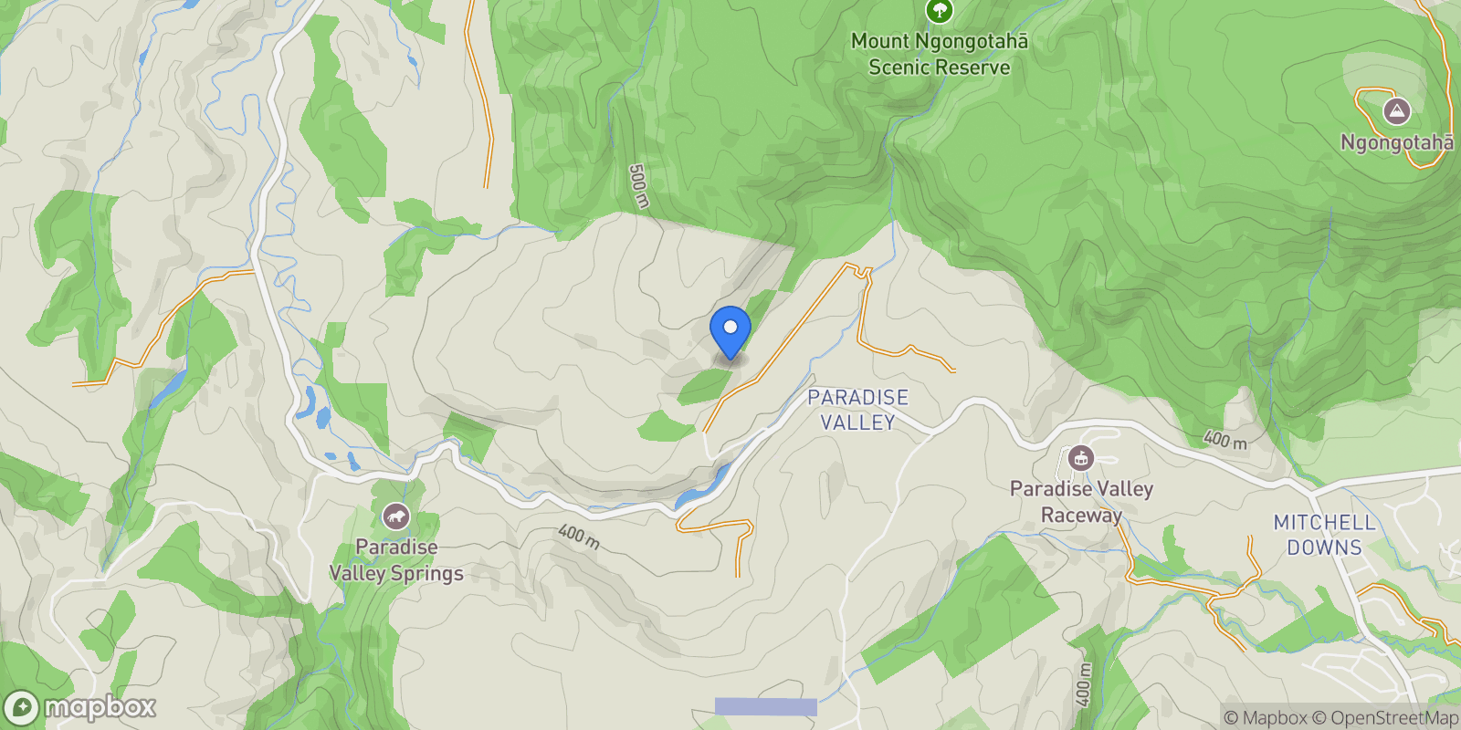 Map showing 46 Relph Road, Ngongotaha Valley, Rotorua, BOP 3072, Ngongotahā Valley, Bay of Plenty, New Zealand.