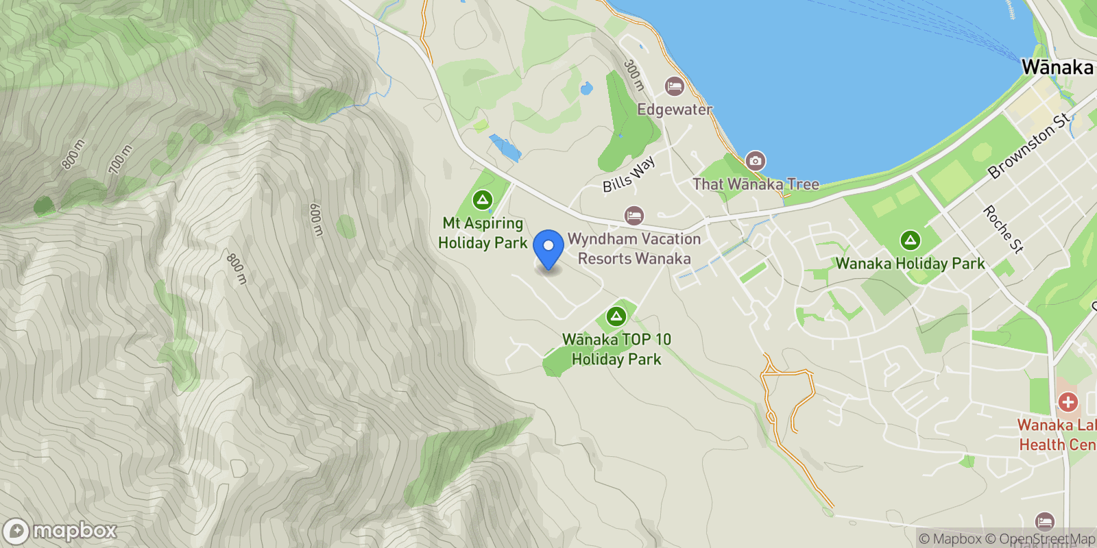 Map showing 14 Elderberry Crescent, Wānaka 9305, New Zealand, Wanaka, Otago, New Zealand.