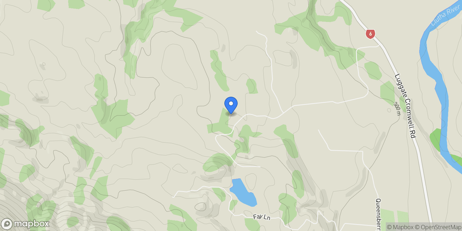 Map showing 242 Pukerangi Drive Queensberry, Wanaka, OTA 9383, Queensberry, Otago, New Zealand.