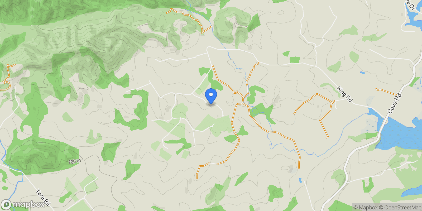 Map showing 30 Pigeon Berry Lane, Mangawhai, Kaipara, NTL, Mangawhai, Northland, New Zealand.