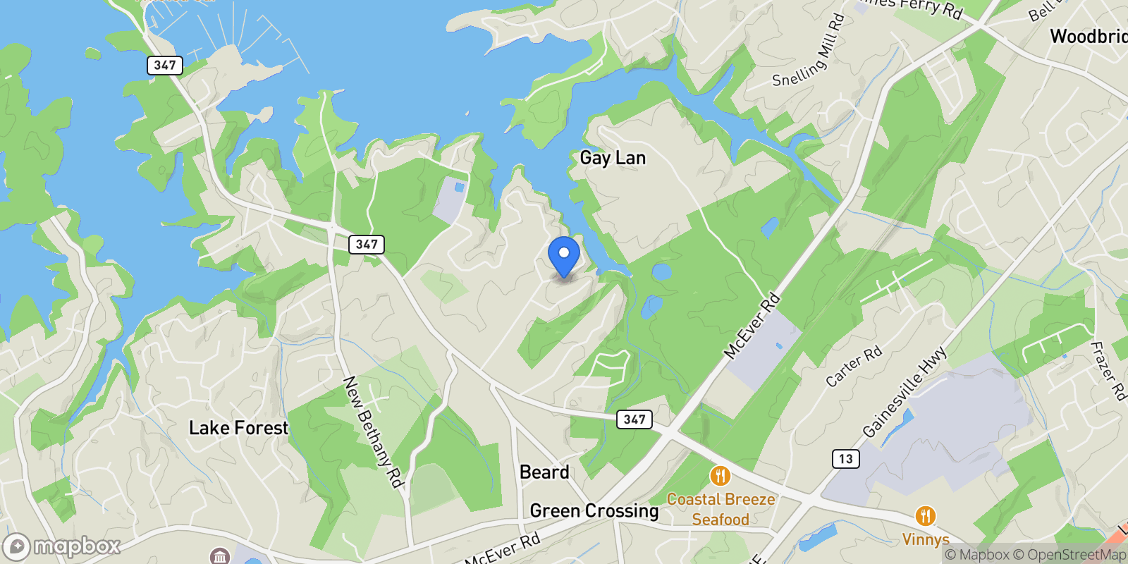 Map showing Buford, Georgia, United States.