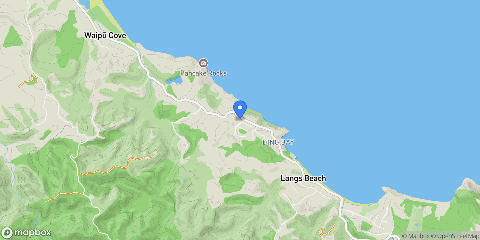 Map showing 4 Solar Way, Langs Beach, 0582, Langs Beach, Northland, New Zealand.