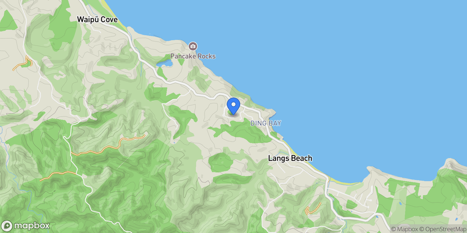 Map showing 13 Starlight Place, Langs Beach, Whangarei, NTL, Langs Beach, Northland, New Zealand.