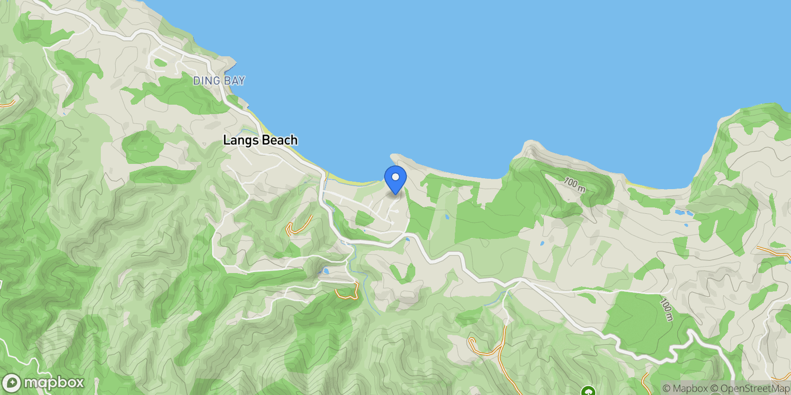 Map showing 15 Gazelle Way, Langs Beach, Whangarei, NTL, Langs Beach, Northland, New Zealand.