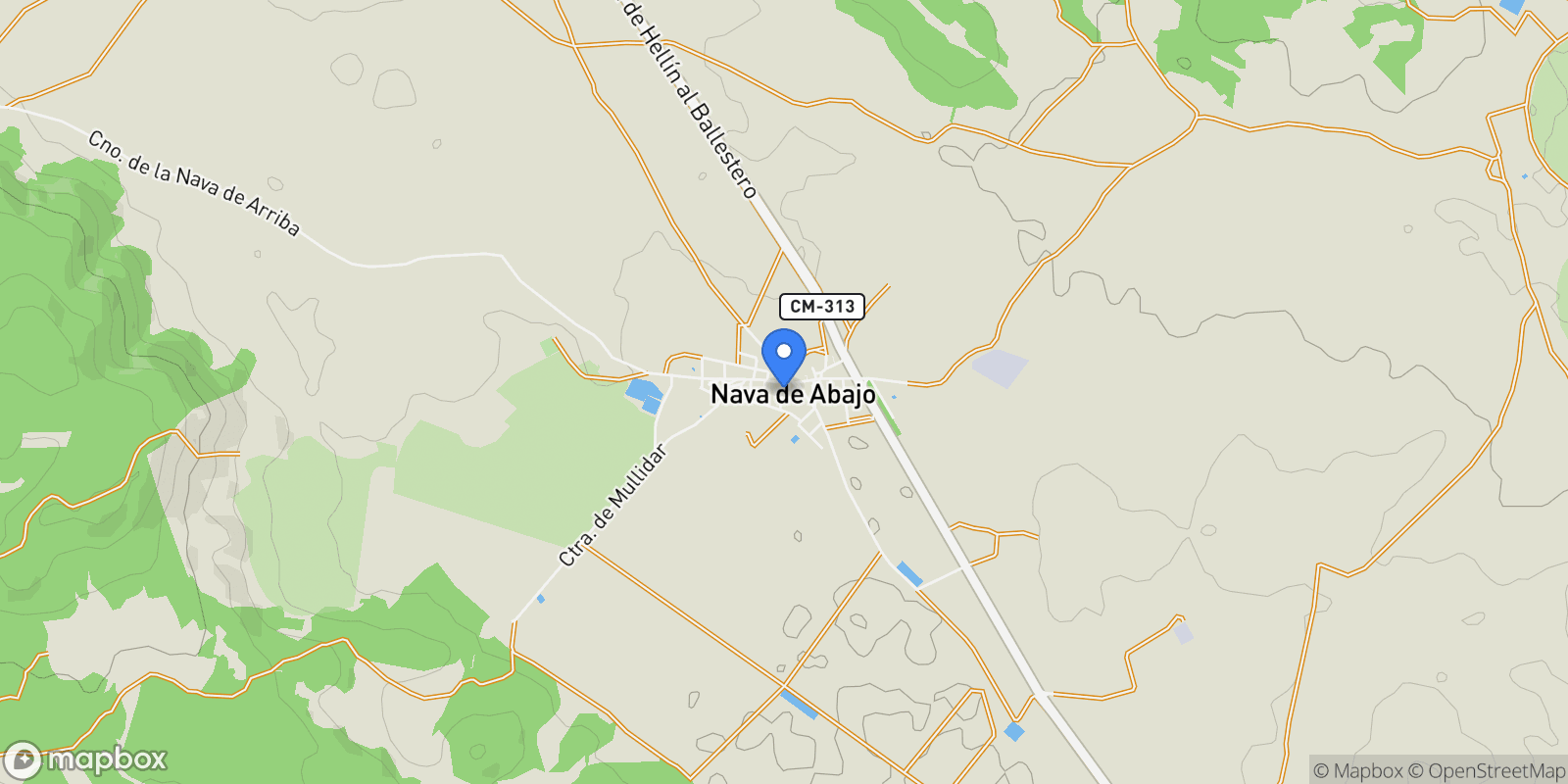 Map showing Pozohondo, Castile-La Mancha, Spain.