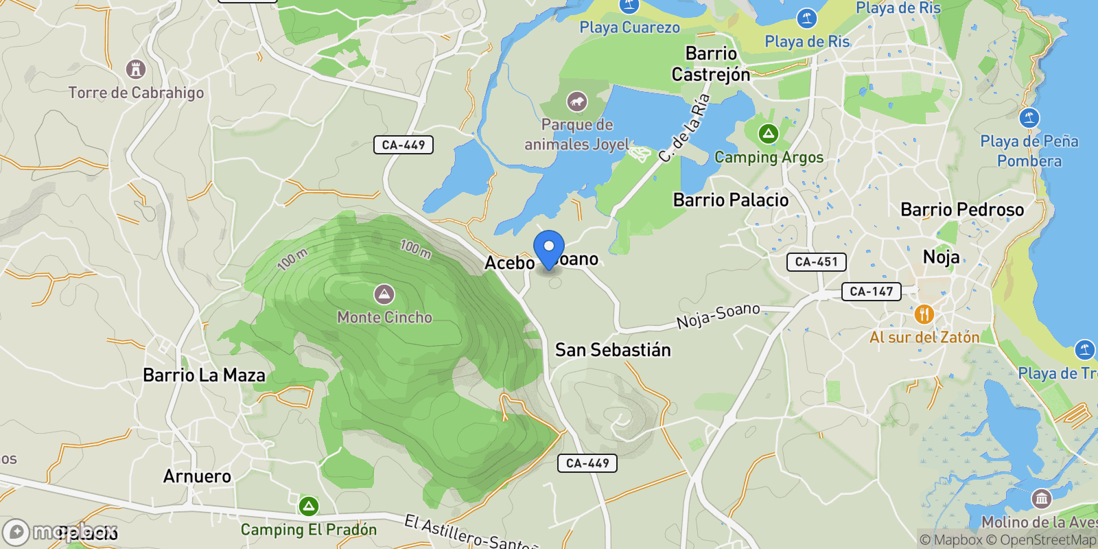 Map showing Isla, Isla, CANTABRIA, Isla, Arnuero, Cantabria, Spain.
