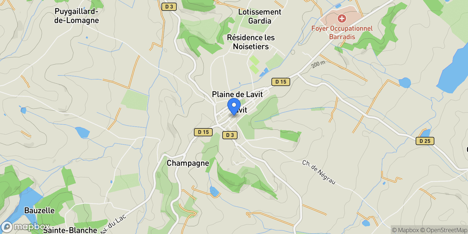 Map showing 82120 Lavit, France, Lavit, Occitanie, France.