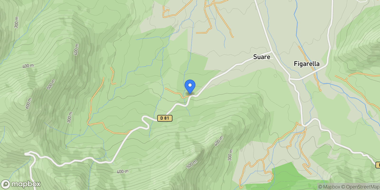 Map showing Calenzana, Corsica, France.