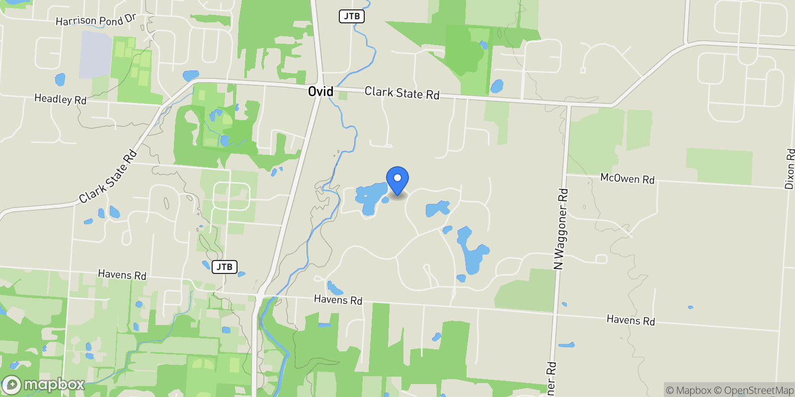 Map showing 7975 Wills Run Lane, Blacklick, OH 43004, Blacklick, Ohio, United States.