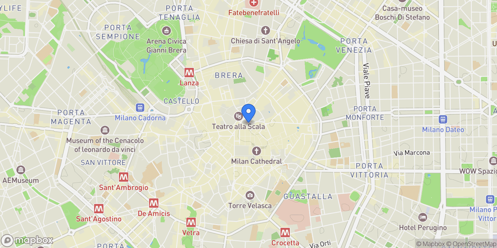 Map showing via sarfatti 7, Milan, Lombardy, Italy.