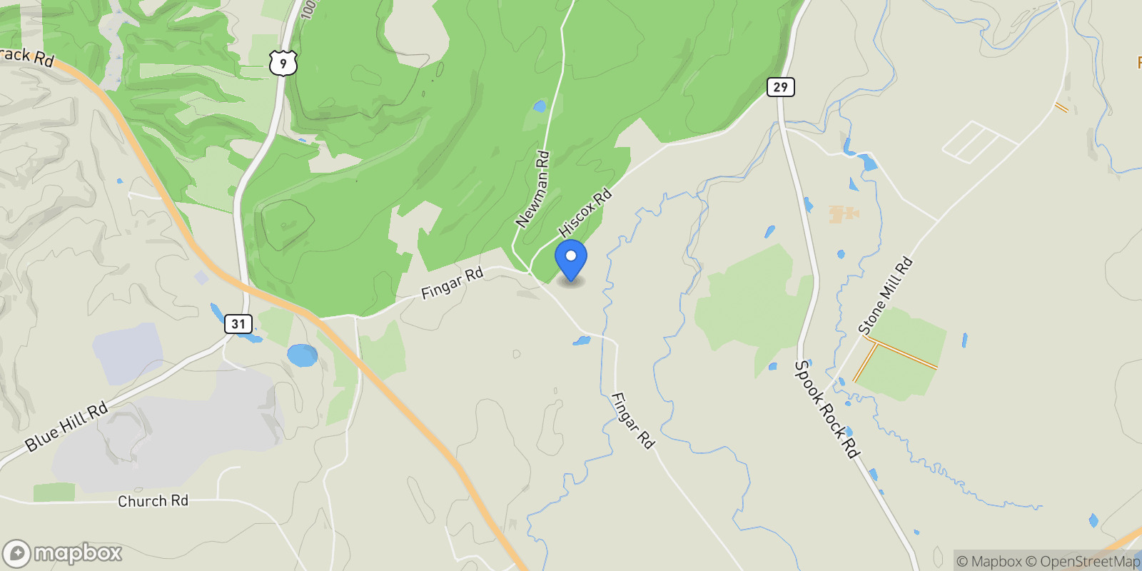 Map showing 274 Fingar Road, Hudson, NY 12534, Hudson, New York, United States.
