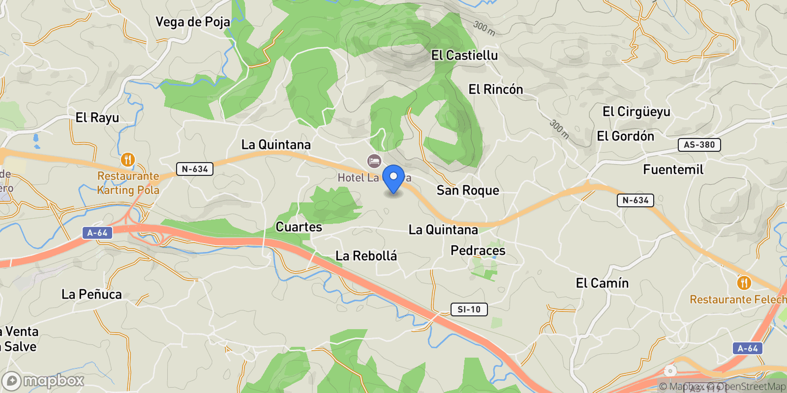 Map showing Aramil, 33518 Municipality of Siero, Asturias, Spain, Siero, Asturias, Spain.