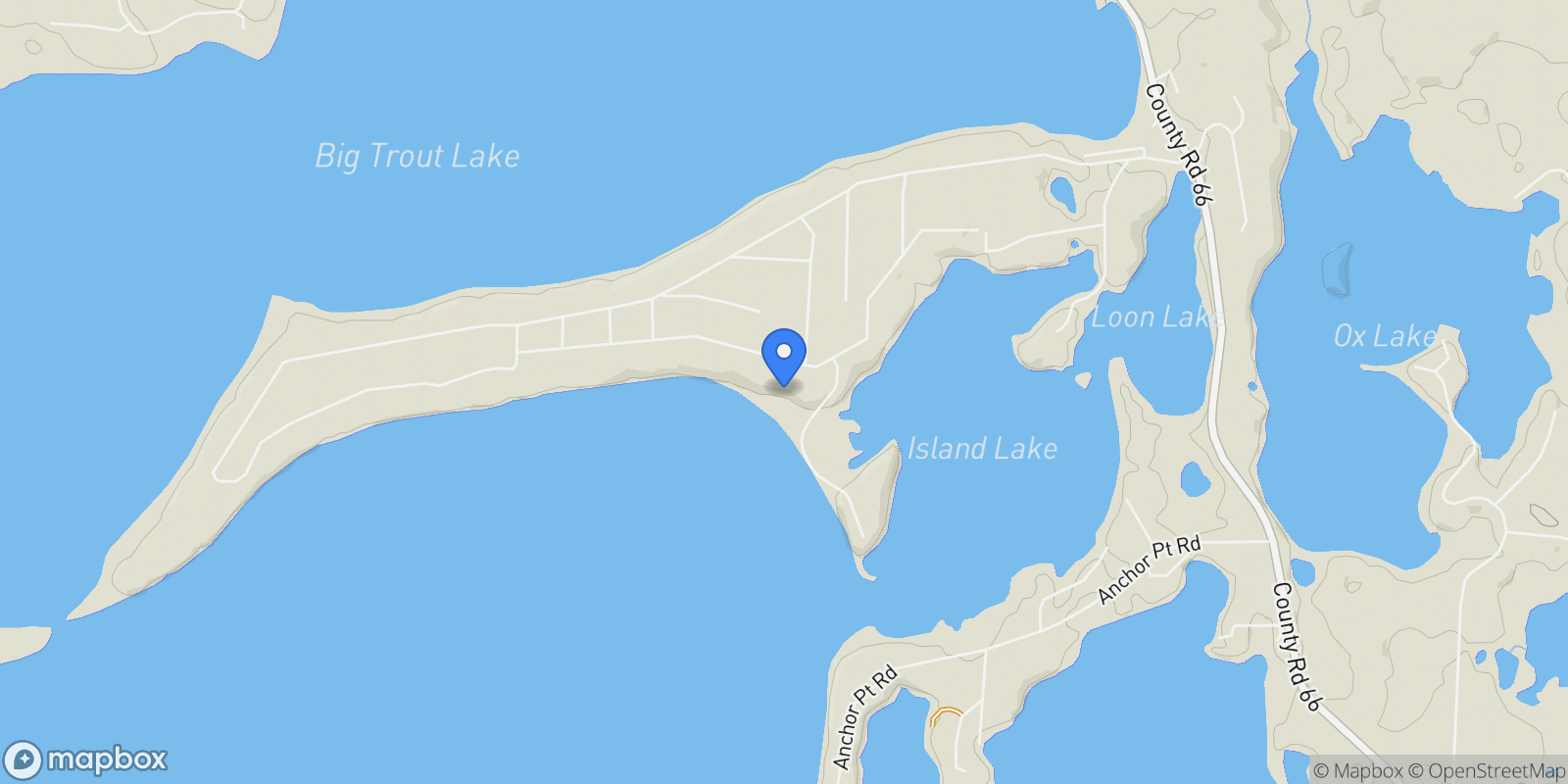 Map showing 12125 Whitefish Avenue, Crosslake, MN 56442, Crosslake, Minnesota, United States.