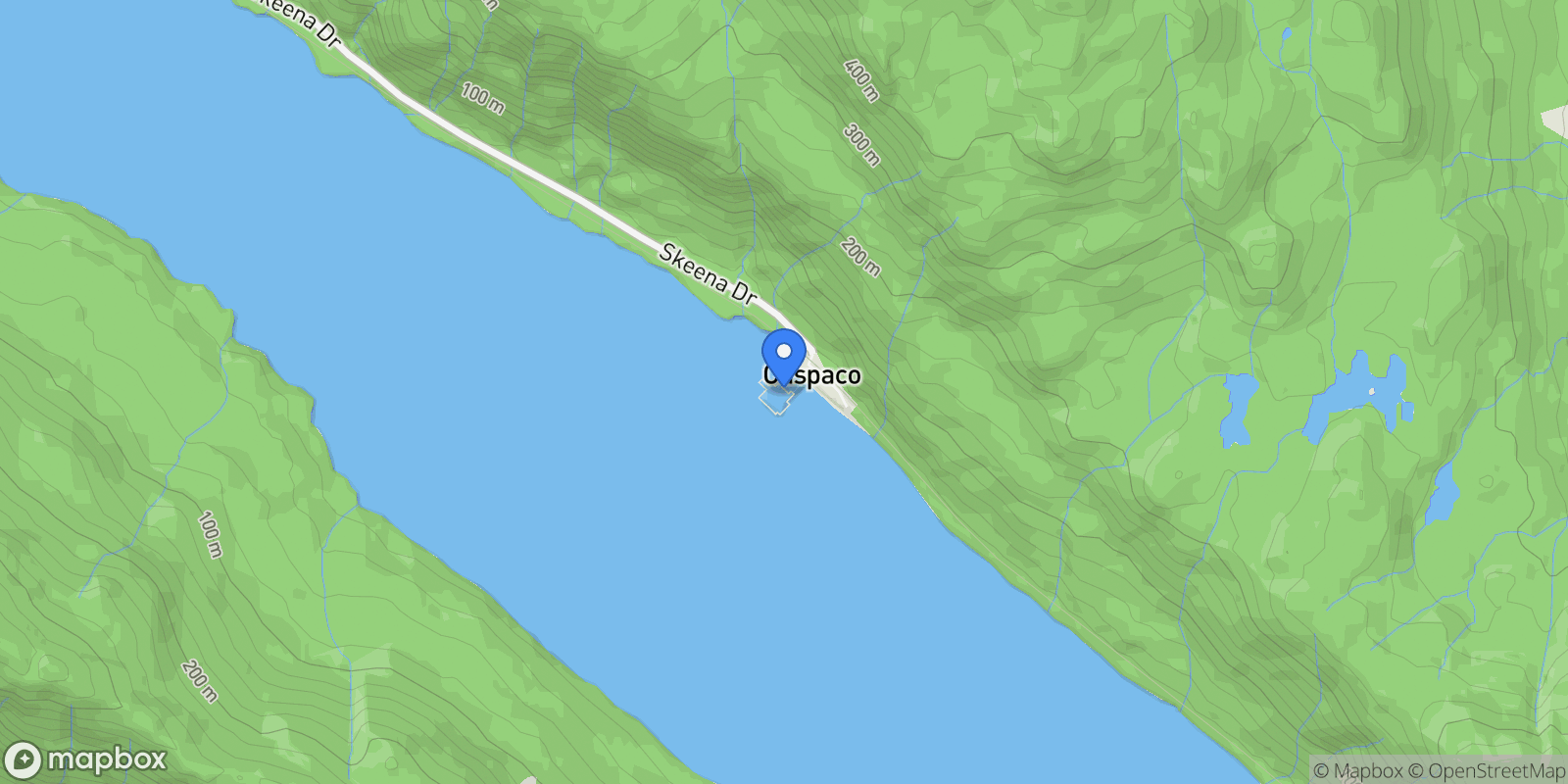 Map showing Lot 44 Cassiar Drive, Port Edward, BC V0V 1G0, Port Edward, British Columbia, Canada.