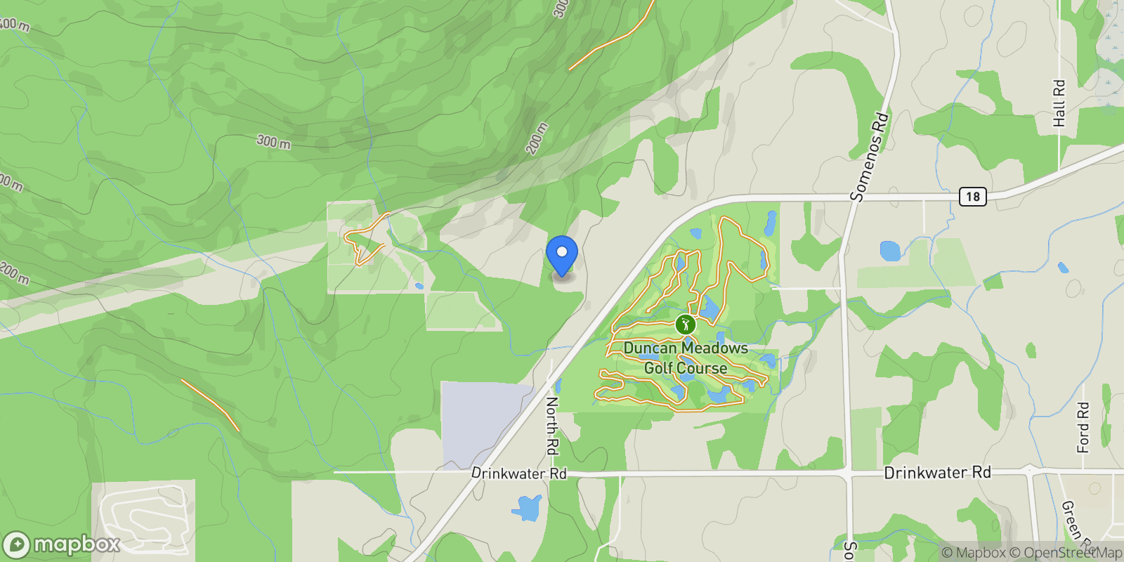 Map showing 6552 North Road, Duncan, BC V9L 6K9, Duncan, British Columbia, Canada.