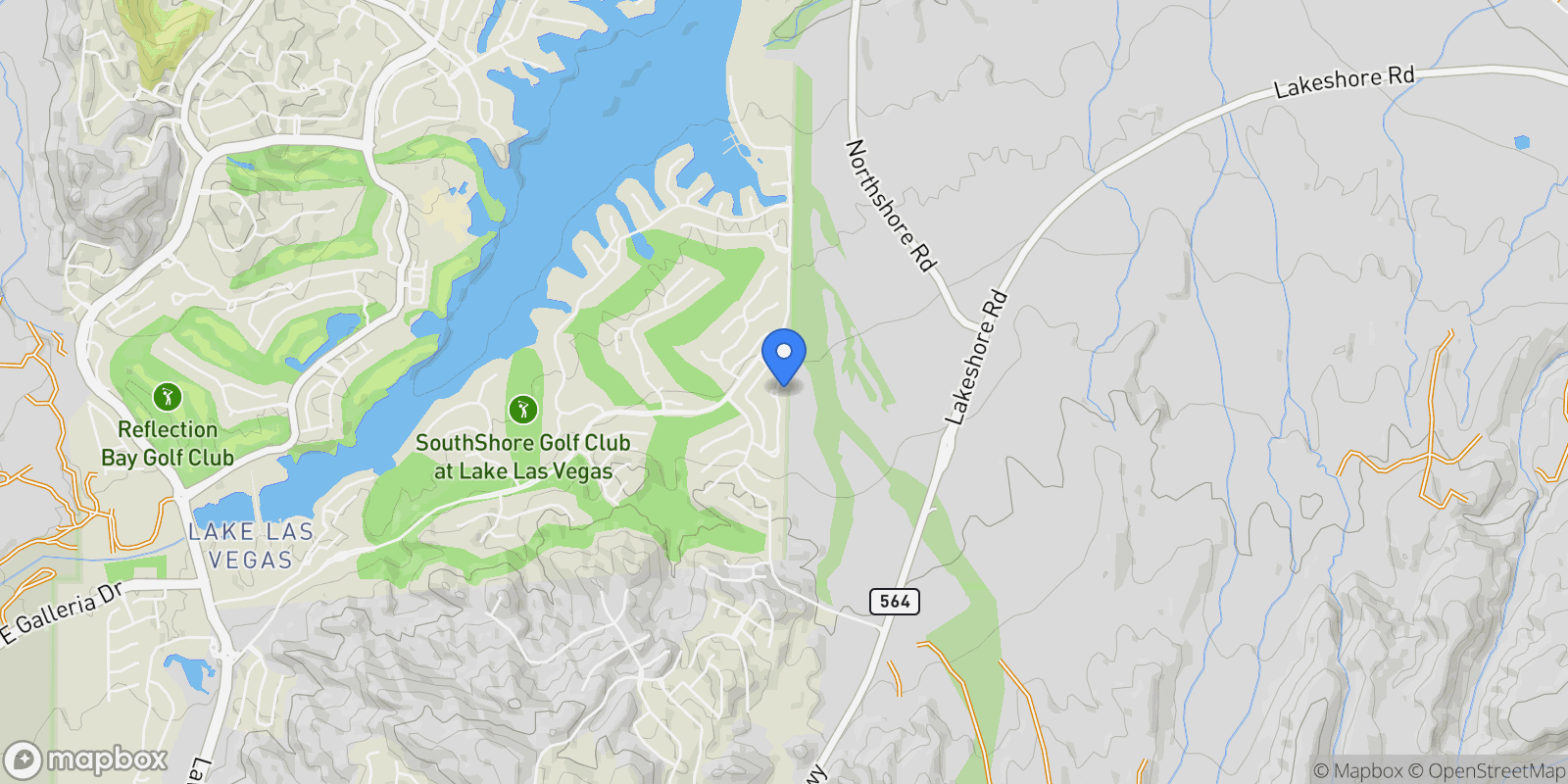 Map showing 27 Avenida Fiori, Henderson, Nevada, United States.