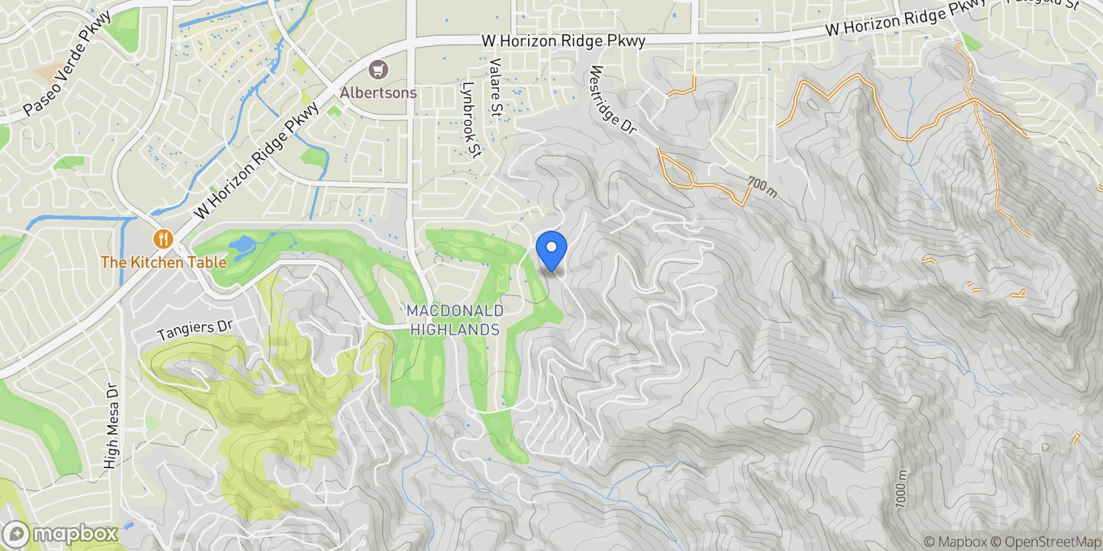 Map showing 471 Serenity Point Drive, Henderson, Nevada, United States.