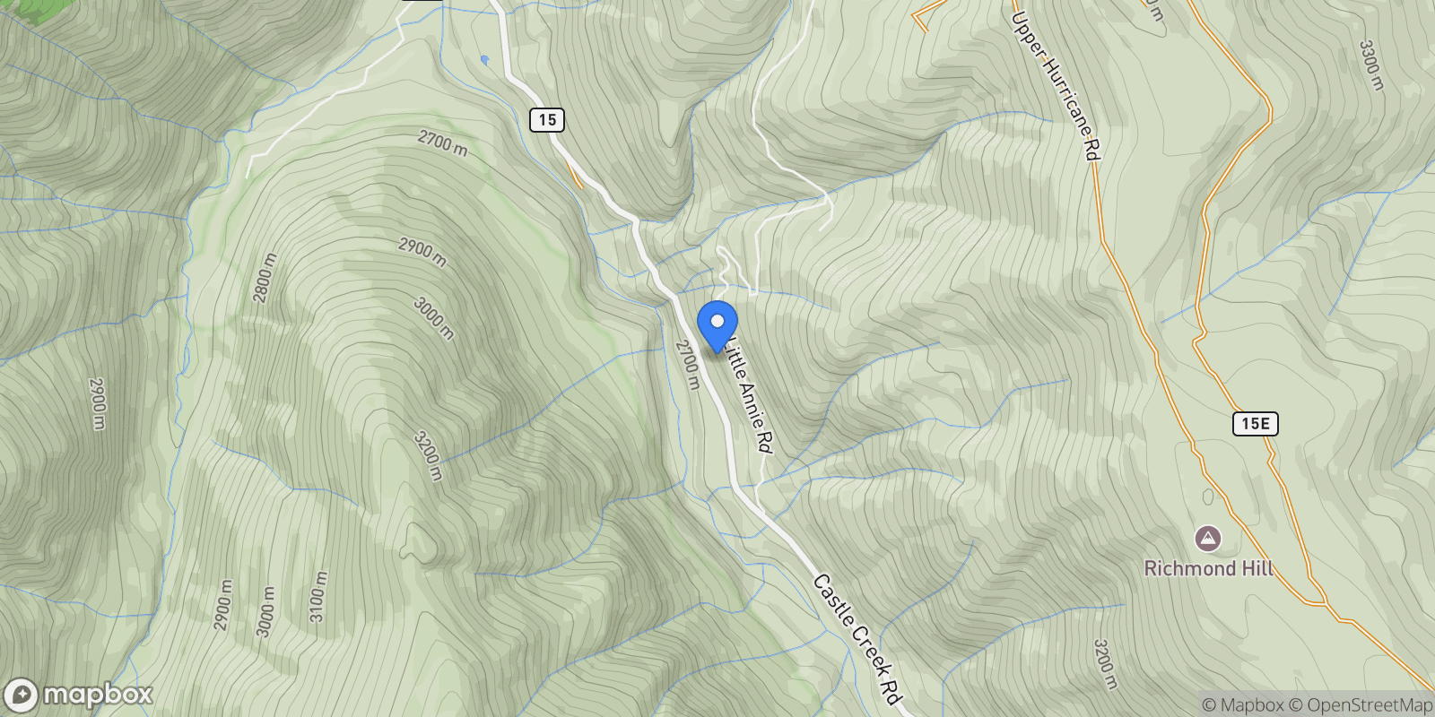 Map showing 6770 Castle Creek Road , Aspen, CO 81611, Aspen, Colorado, United States.