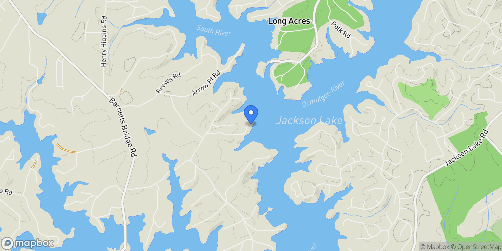 Map showing 172 B Hummingbird Lane, Jackson, GA 30233, Jackson, Georgia, United States.