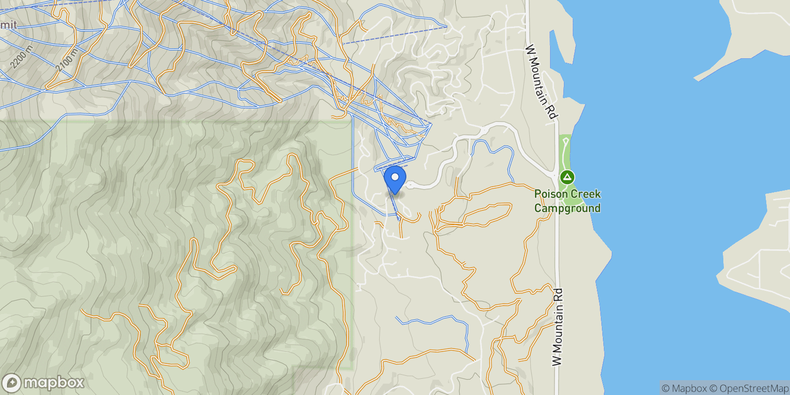 Map showing 23 Rock Creek Court, Donnelly, Idaho, United States.