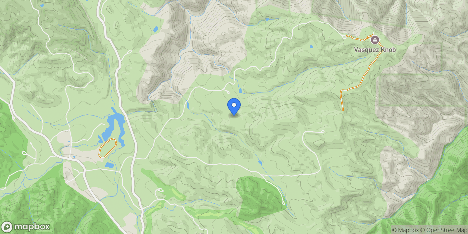 Map showing 3 Refugio Trace, Carmel-by-the-Sea, California, United States.