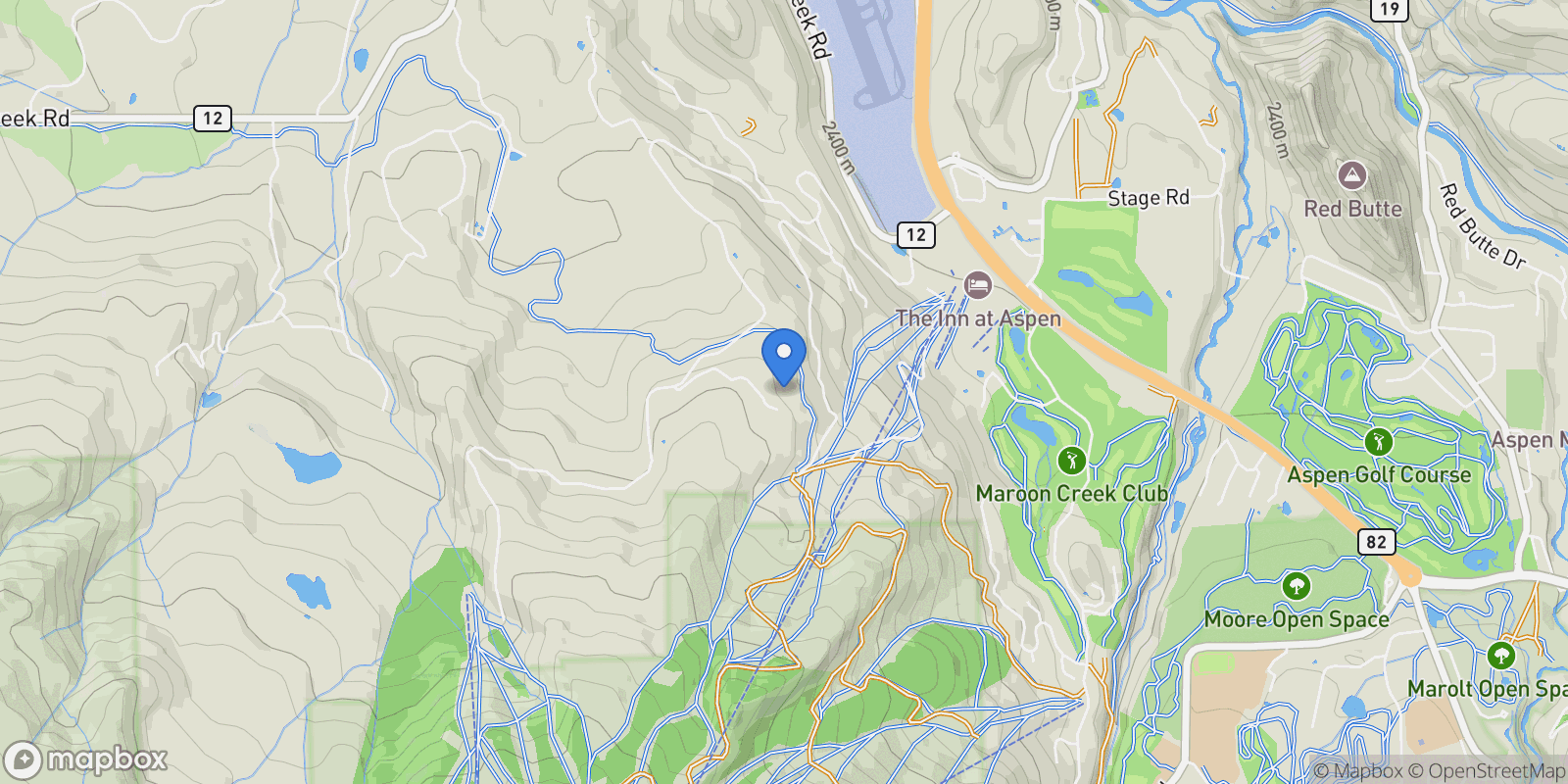 Map showing 300 Eagle Pines Drive , Aspen, CO 81611, Aspen, Colorado, United States.