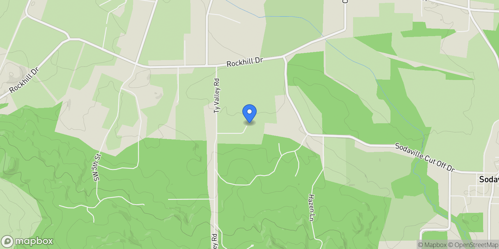 Map showing 37310 Fawn DR , Lebanon, OR 97355, Lebanon, Oregon, United States.