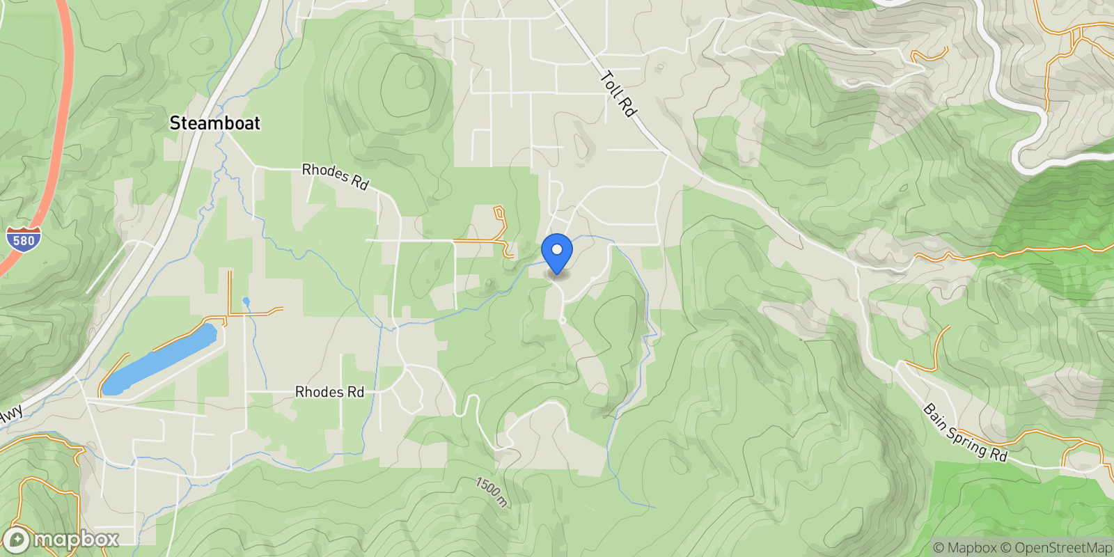Map showing 17144 Majestic View Drive, Reno, NV 89521, Reno, Nevada, United States.