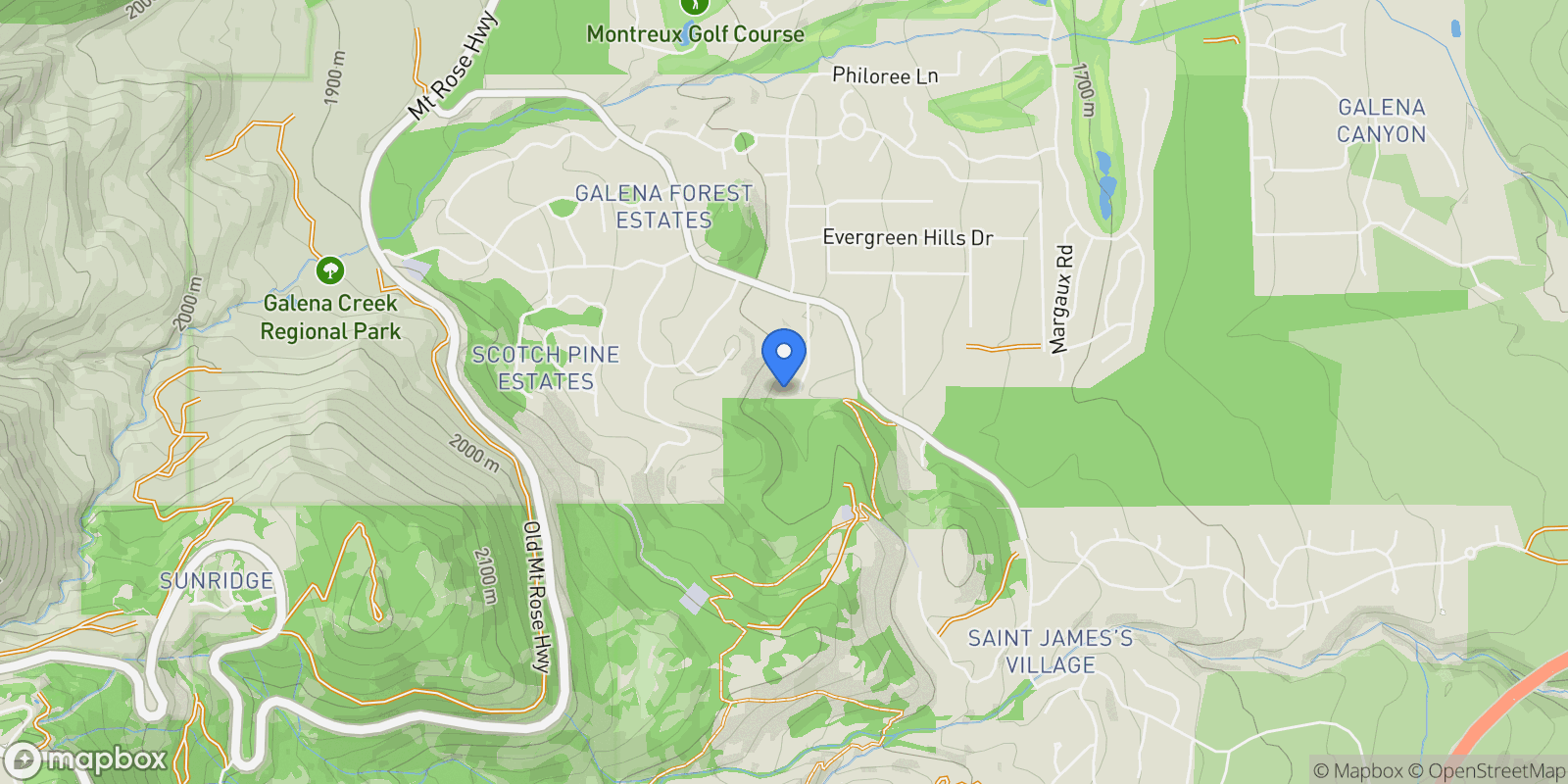 Map showing 1745 Green Ash Road, Reno, NV 89511, Reno, Nevada, United States.