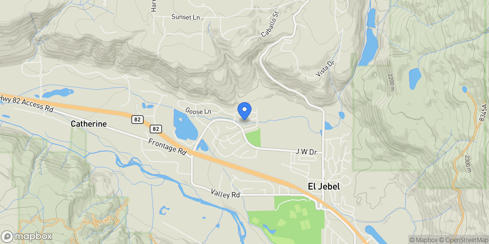Map showing 93 Quail Run, Carbondale, Colorado, United States.