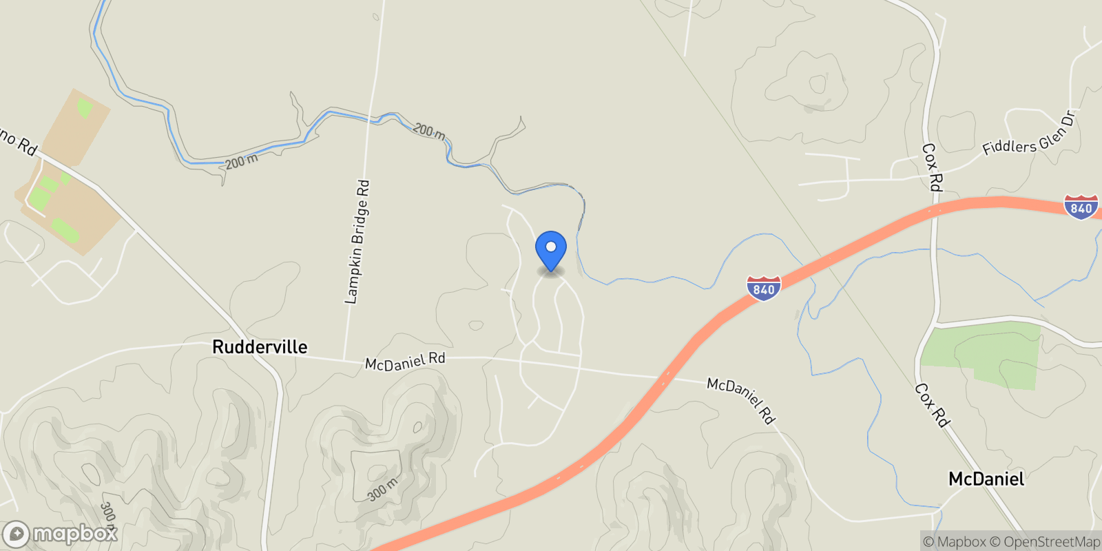 Map showing 7082 Balcolm Court, College Grove, Tennessee, United States.
