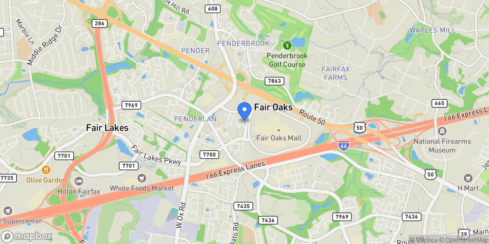 Map showing 4138 Legato Road Unit# 50, Fairfax, VA 22033, Fairfax, Virginia, United States.