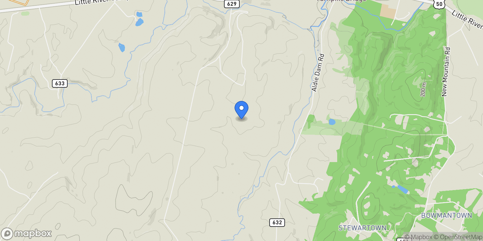 Map showing 38793 Chelten Lane , Middleburg, VA 20117, Middleburg, Virginia, United States.
