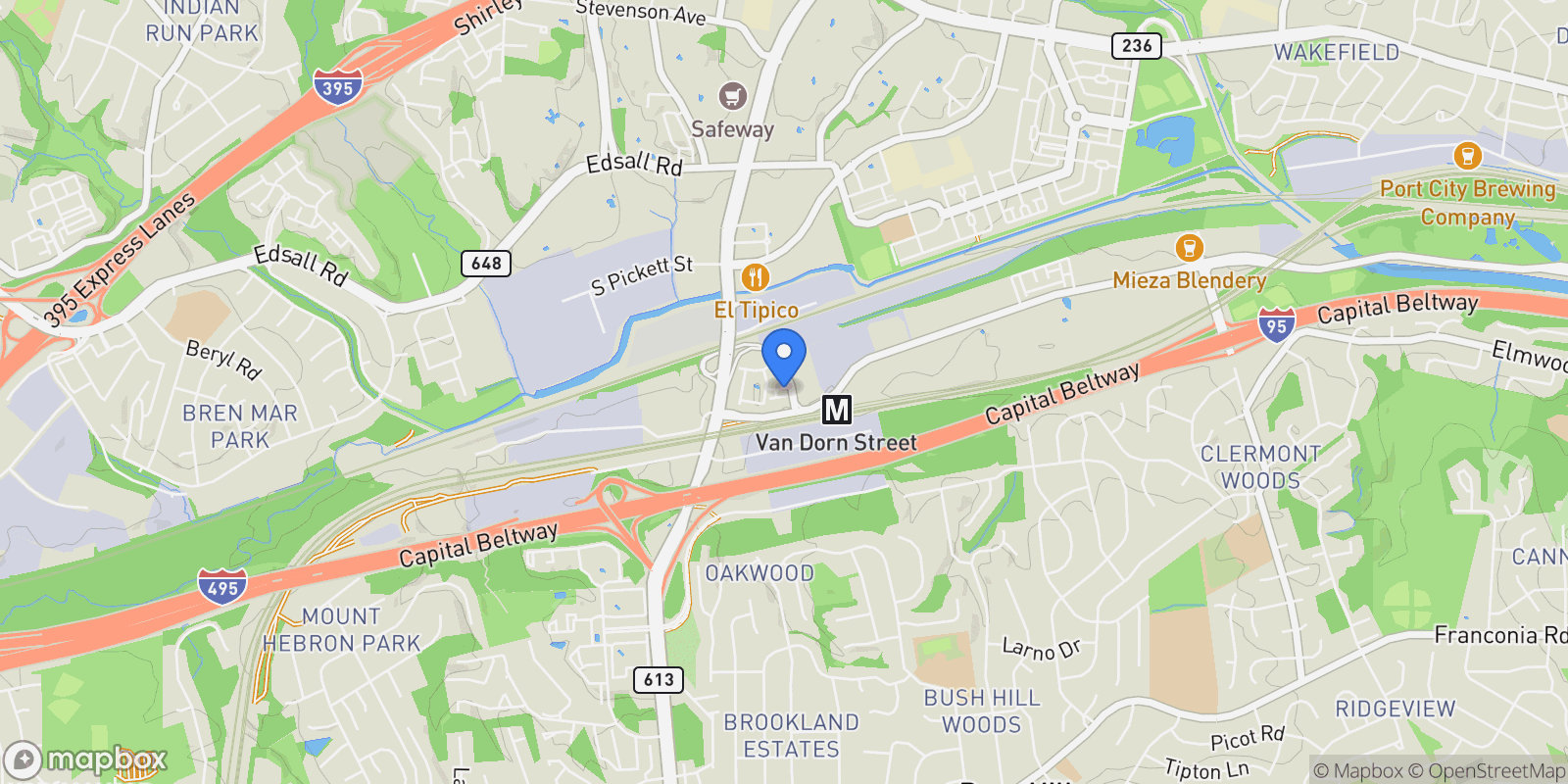 Map showing 5804 Summers Grove Road , Alexandria, VA 22304, Alexandria, Virginia, United States.