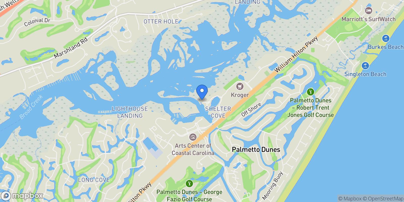 Map showing 10 Newport Drive, #APT 3302, Hilton Head Island, SC, 29928, USA, Hilton Head Island, South Carolina, United States.